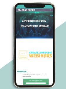 David Siteman Garland - Create Awesome Webinars of https://crabaca.store/