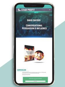 David Snyder - Conversational Persuasion & Influence of https://crabaca.store/