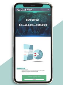 David Snyder - S.T.E.A.L.T.H Selling Secrets of https://crabaca.store/