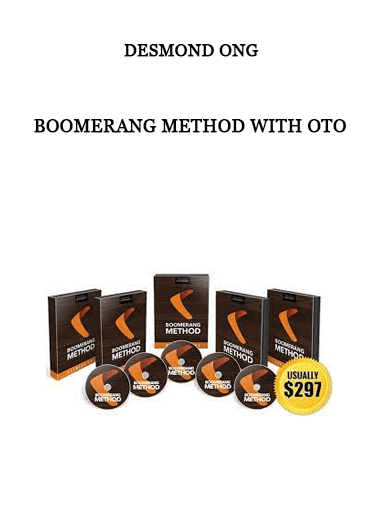 Desmond Ong - Boomerang Method with OTO of https://crabaca.store/