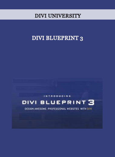 Divi University - Divi Blueprint 3 of https://crabaca.store/