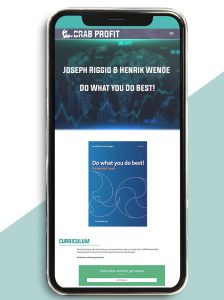 Do What You Do Best! from Joseph Riggio & Henrik Wenøe of https://crabaca.store/