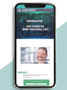 Doberman Dan - How To Make Big Money From Small Lists of https://crabaca.store/