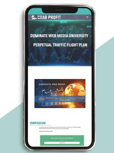 Dominate Web Media University - Perpetual Traffic Flight Plan of https://crabaca.store/