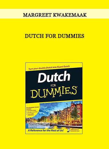 Dutch For Dummies by Margreet Kwakemaak of https://crabaca.store/