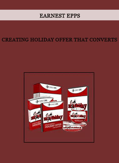 Earnest Epps - Creating Holiday Offer that Converts of https://crabaca.store/
