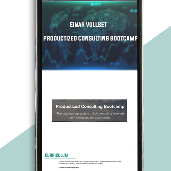 Einar Vollset - Productized Consulting Bootcamp of https://crabaca.store/