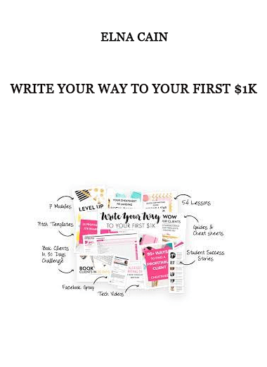 Elna Cain – Write Your Way to Your First $1k of https://crabaca.store/