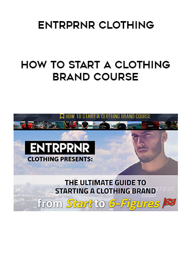 Entrprnr Clothing - How to start a clothing brand course of https://crabaca.store/