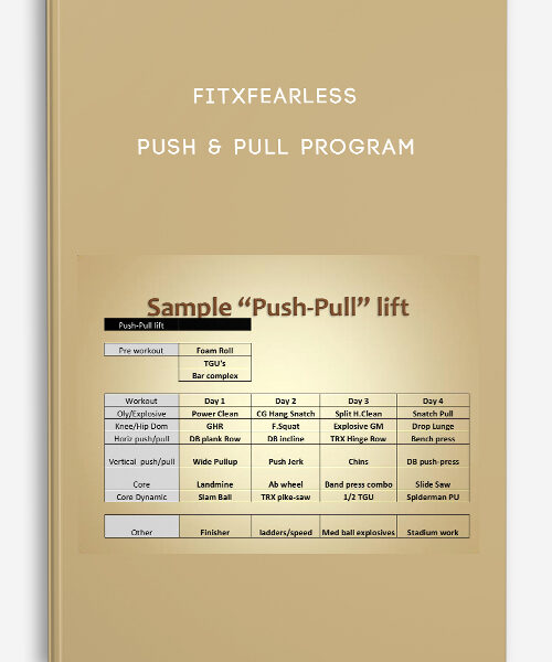 FITXFEARLESS - Push & Pull Program of https://crabaca.store/