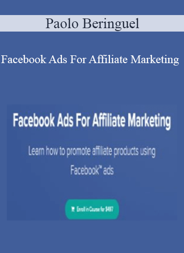 Facebook Ads For Affiliate Marketing from Paolo Beringuel of https://crabaca.store/