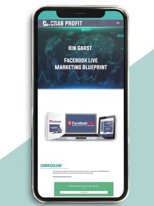 Facebook Live Marketing Blueprint from Kin Garst of https://crabaca.store/