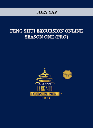 Feng Shui Excursion Online Season One (Pro) from Joey Yap of https://crabaca.store/