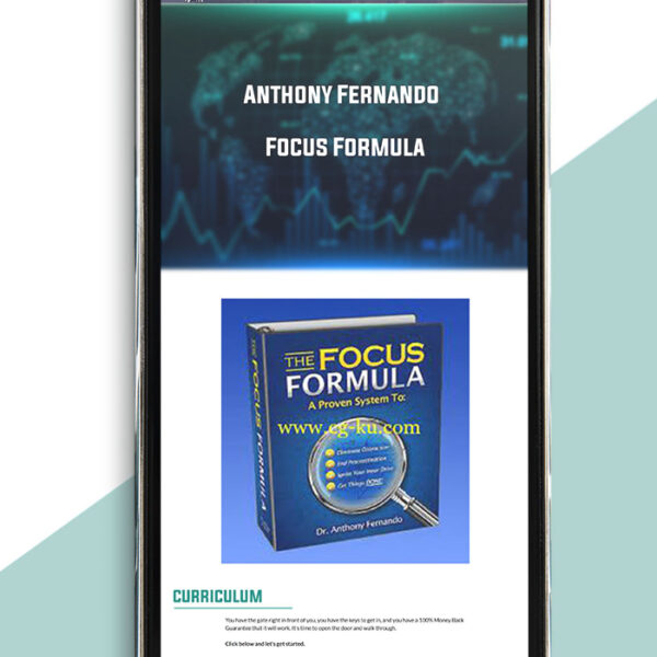 Focus Formula from Anthony Fernando of https://crabaca.store/