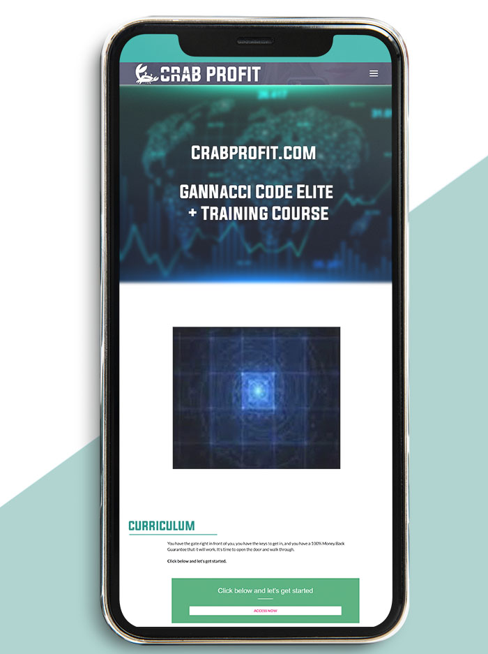 GANNacci Code Elite + Training Course of https://crabaca.store/