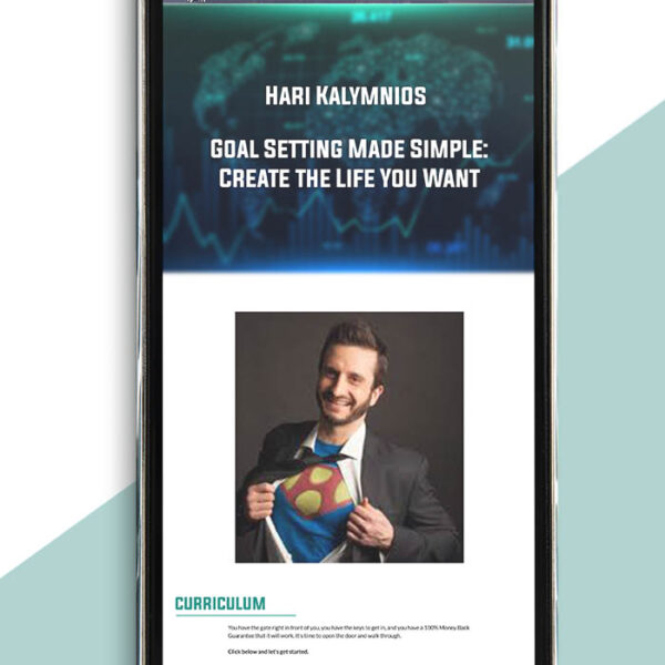 Goal Setting Made Simple: Create the Life You Want By Hari Kalymnios of https://crabaca.store/