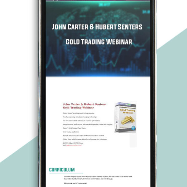 Gold Trading Webinar by John Carter & Hubert Senters of https://crabaca.store/