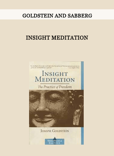 Goldstein and Sabberg - Insight Meditation of https://crabaca.store/
