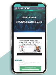 Government Loophole Magic from Jason Luchessi of https://crabaca.store/