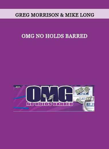 Greg Morrison & Mike Long - OMG No Holds Barred of https://crabaca.store/