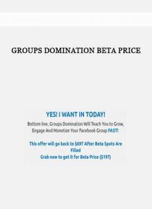 Groups Domination Beta Price of https://crabaca.store/