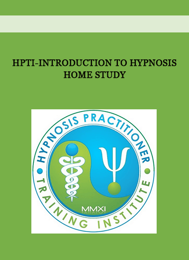 HPTI-Introduction to Hypnosis Home Study of https://crabaca.store/