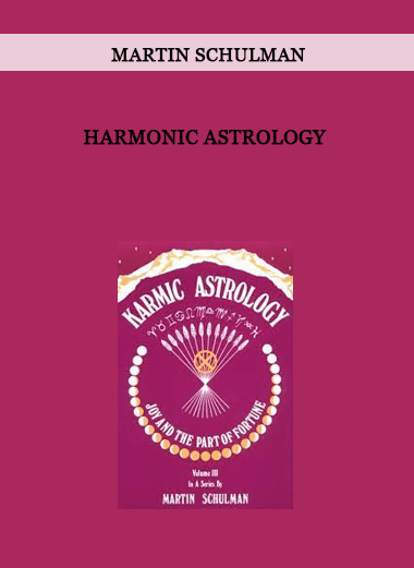 Harmonic Astrology by Martin Schulman of https://crabaca.store/