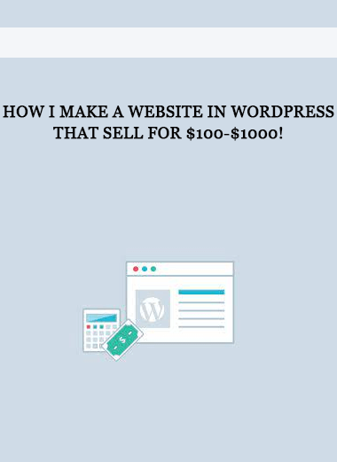 How I Make a Website in WordPress that sell for $100-$1000! of https://crabaca.store/