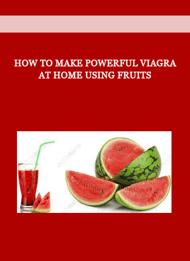 How To Make Powerful Viagra at Home Using Fruits of https://crabaca.store/