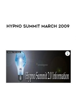 HypnoSummit March 2009 of https://crabaca.store/