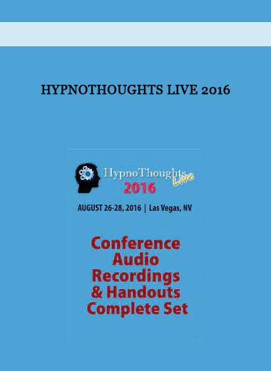 Hypnothoughts Live 2016 of https://crabaca.store/