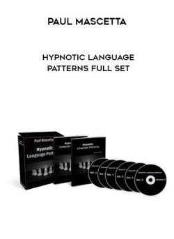 Hypnotic Language Patterns Full Set by Paul Mascetta of https://crabaca.store/