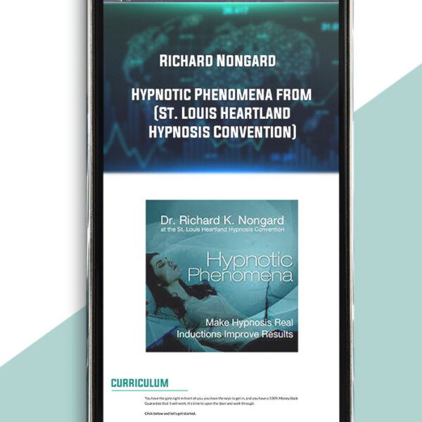 Hypnotic Phenomena from Richard Nongard (St. Louis Heartland Hypnosis Convention) of https://crabaca.store/