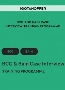 IGotanOffer – BCG and Bain Case Interview Training Programme of https://crabaca.store/