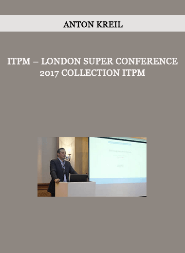 ITPM – London Super Conference 2017 Collection ITPM by Anton Kreil of https://crabaca.store/