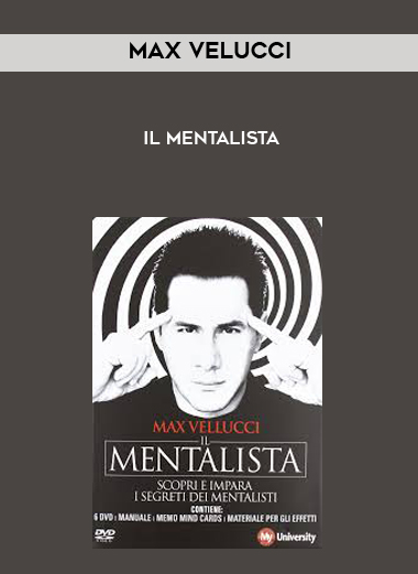 Il Mentalista by Max Velucci of https://crabaca.store/
