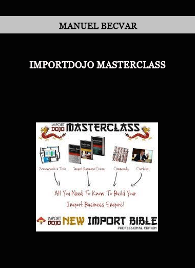 ImportDojo Masterclass from Manuel Becvar of https://crabaca.store/