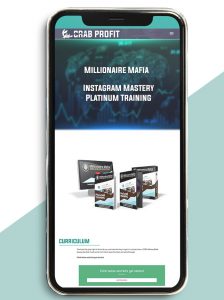 Instagram Mastery Platinum Training from Millionaire Mafia of https://crabaca.store/