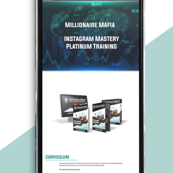 Instagram Mastery Platinum Training from Millionaire Mafia of https://crabaca.store/