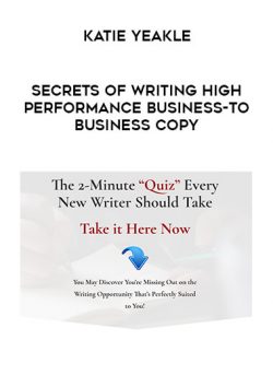 AWAI - Secrets of Writing High-Performance B2B Copy of https://crabaca.store/