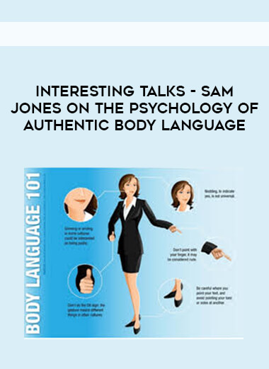 Interesting Talks - Sam Jones on The Psychology of Authentic Body Language of https://crabaca.store/