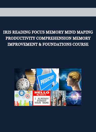 Iris Reading Focus memory Mind Maping Productivity Comprehension Memory Improvement & Foundations Course of https://crabaca.store/