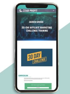 Jaiden Gross – 30-Day Affiliate Marketing Challenge Training of https://crabaca.store/
