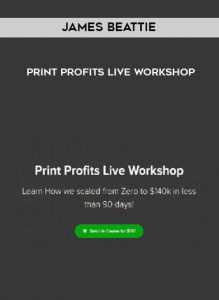 James Beattie - Print Profits Live Workshop of https://crabaca.store/