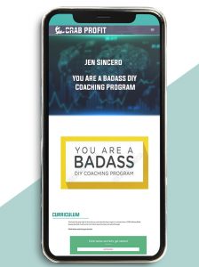 Jen Sincero – You Are a Badass DIY Coaching Program of https://crabaca.store/