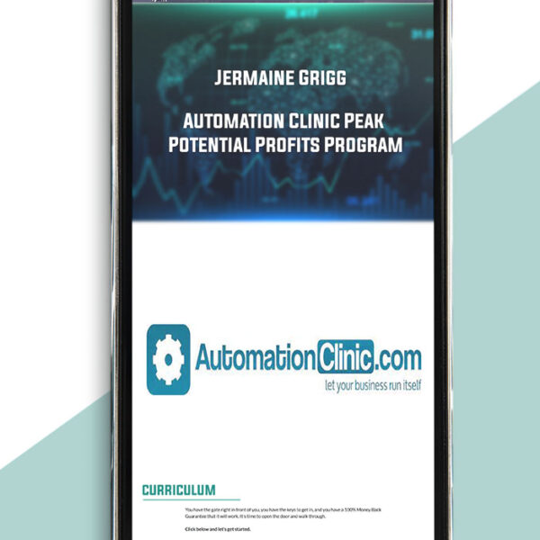 Jermaine Grigg - Automation Clinic Peak Potential Profits Program of https://crabaca.store/