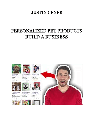 Justin Cener - Personalized Pet Products Build A Business of https://crabaca.store/