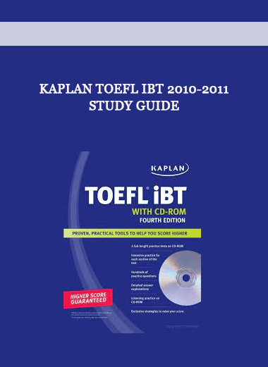Kaplan TOEFL iBT 2010-2011 Study Guide of https://crabaca.store/