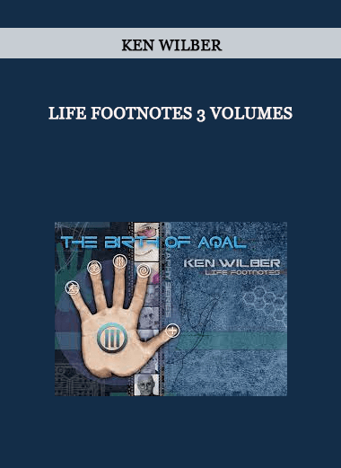 Ken Wilber - Life Footnotes 3 Volumes of https://crabaca.store/