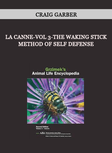 La Canne-voL 3-The Waking Stick Method of Self Defense by Craig Garber of https://crabaca.store/